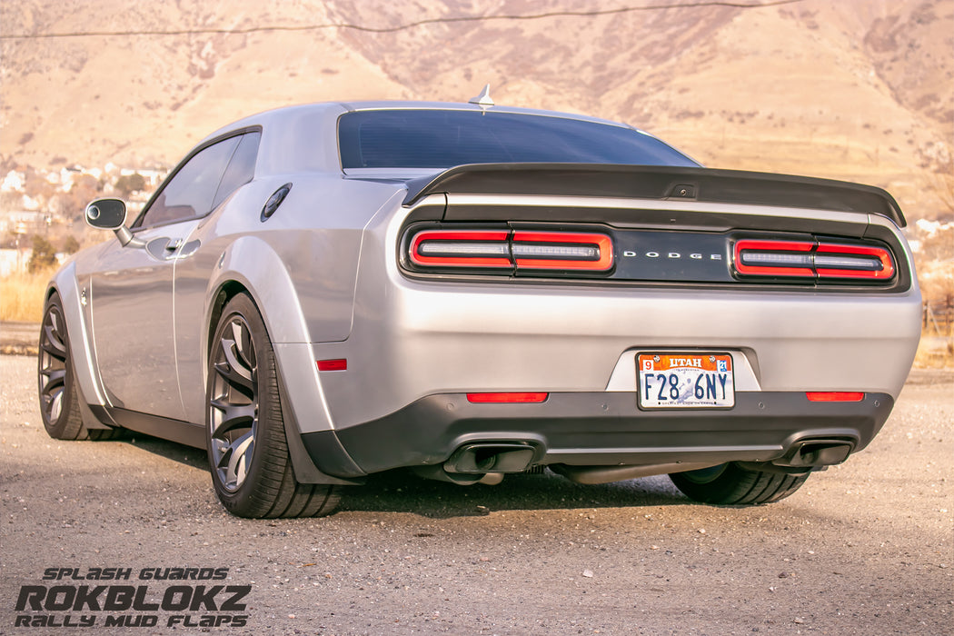 Dodge Challenger Widebody 2018-2023 Splash Guards