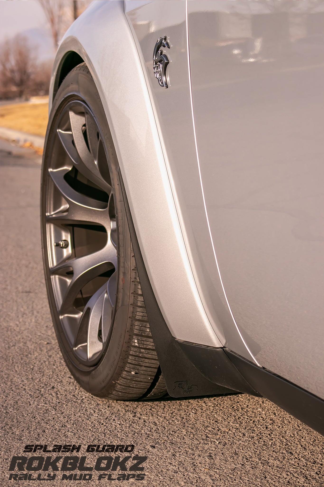 Dodge Challenger Widebody 2018-2023 Splash Guards — RokBlokz