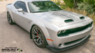 2020 Dodge Challenger Hellcat widebody Featuring Rokblokz Rally Mud flaps-front view