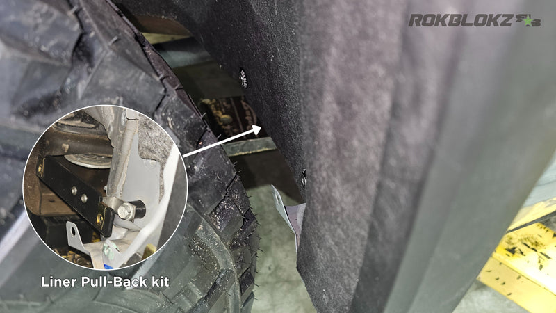 2020+ Chevrolet Silverado 2500/3500HD Featuring Rokblokz splash guard/trim delete