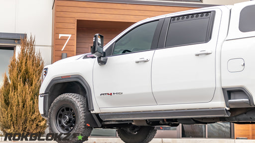 2020+ GMC Sierra 3500 AT4 HD Featuring Rokblokz Window Vents - Main 