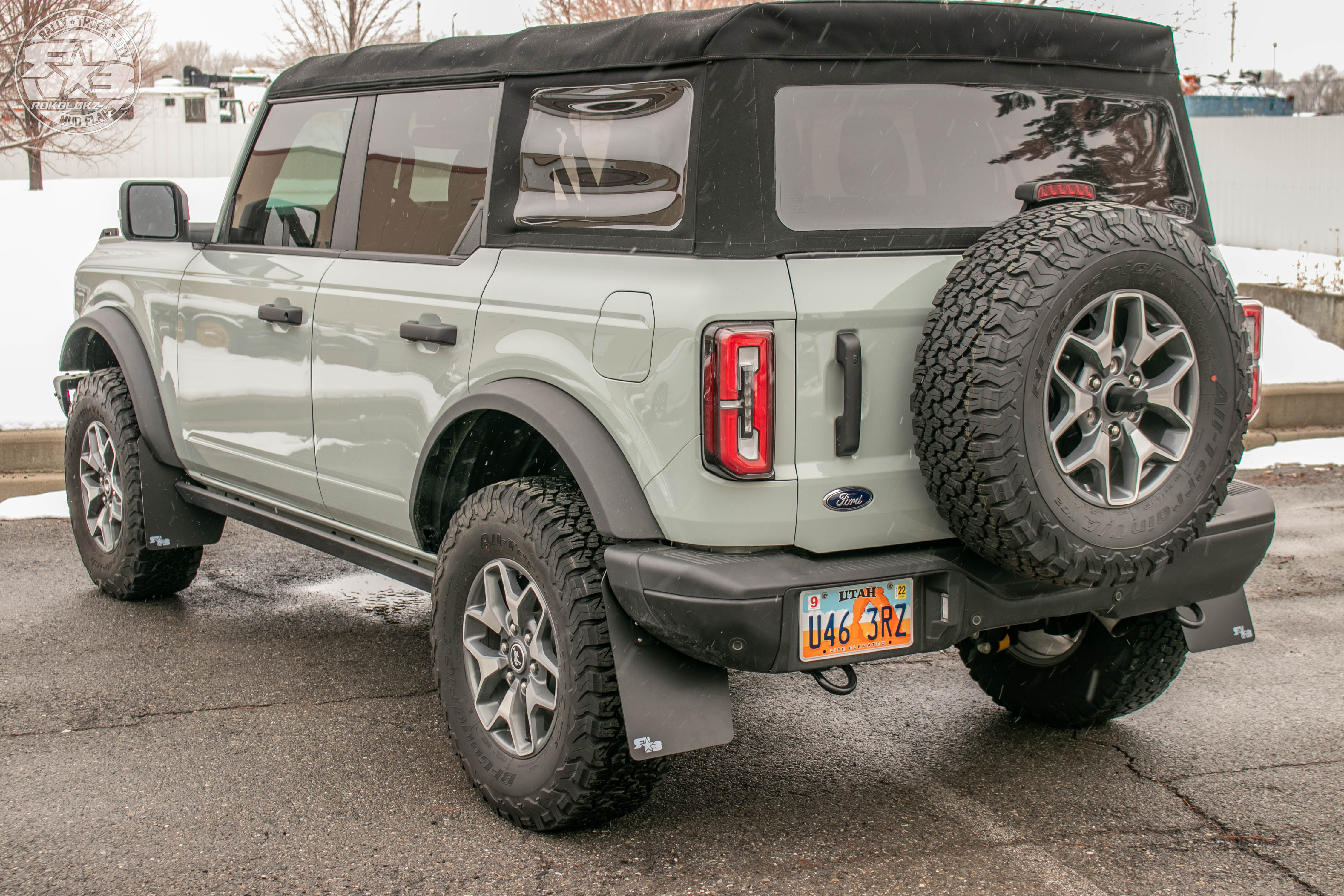 Ford Bronco Mud Flaps 2021+ - Quick Release - ORIGINAL SIZE — RokBlokz