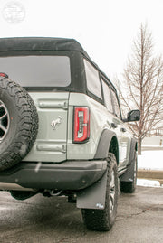 2021 Bronco Badlands ft Rokblokz Original Mud flaps - side view