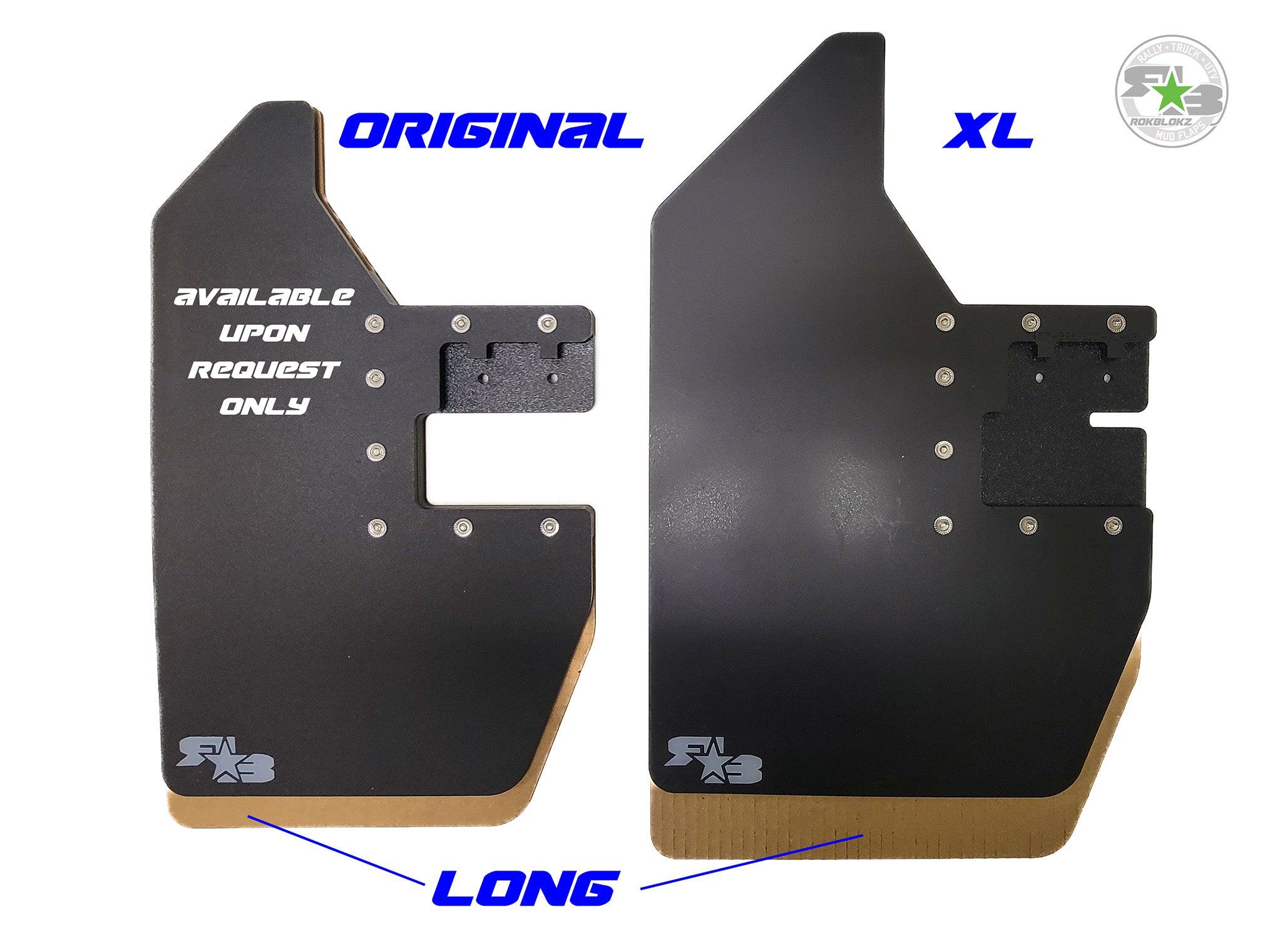 Ford Bronco Mud Flaps 2021+ - Quick Release - XL SIZE — RokBlokz