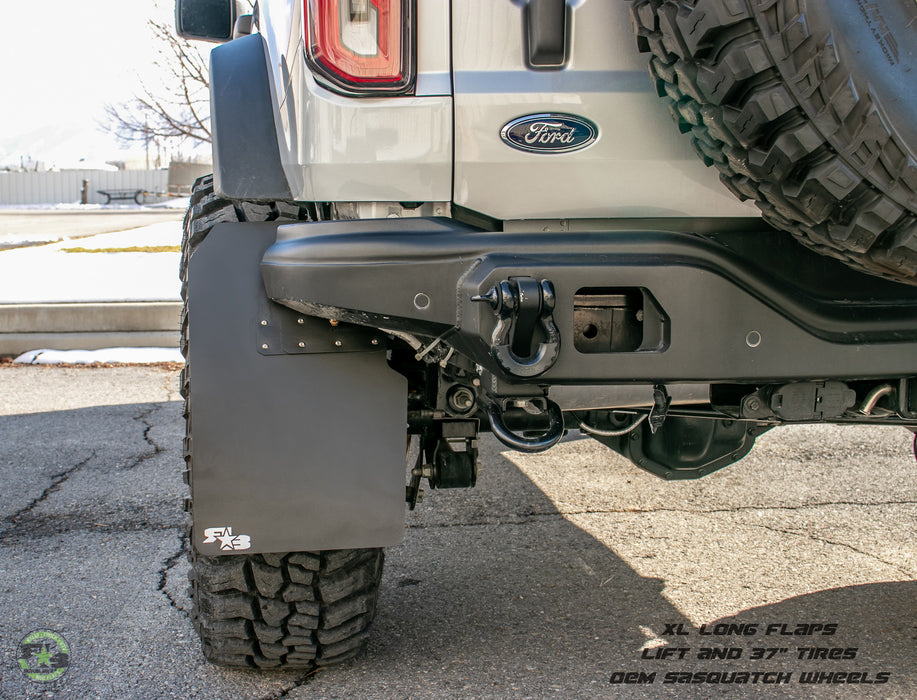 Ford Bronco 2021+ Quick Release Mud Flaps