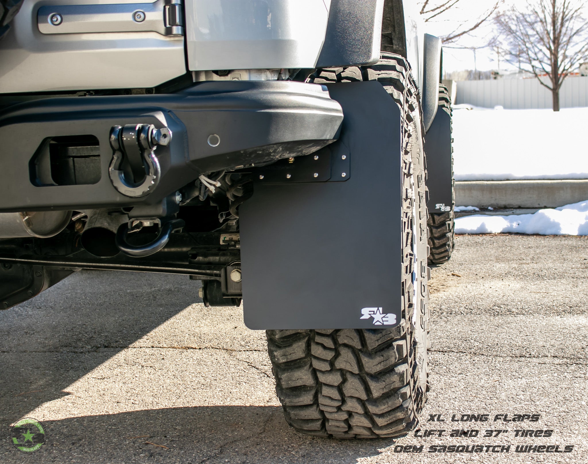 新品未開封 MY RUGGED 211 Ford Bronco Mud Flaps 2021+ | RokBlokz