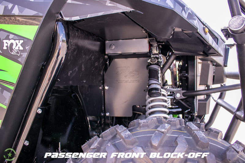 2017 Kawasaki TERYX ft. Rokblokz Fender Kit - Block off Plate