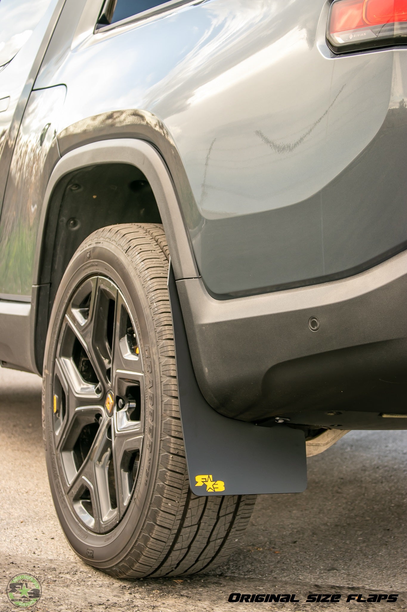 Rivian R1T 2022+ Mud Flaps — RokBlokz