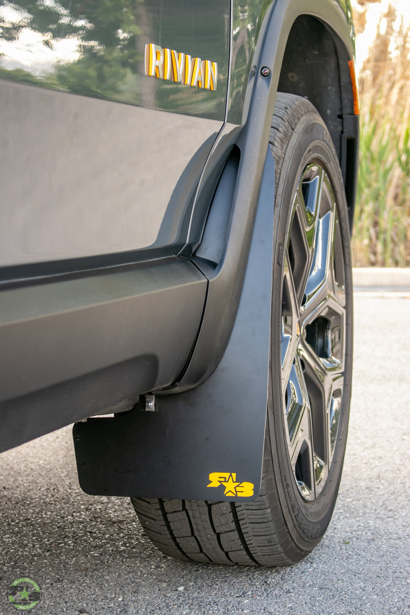 Rivian R1T 2022+ Mud Flaps
