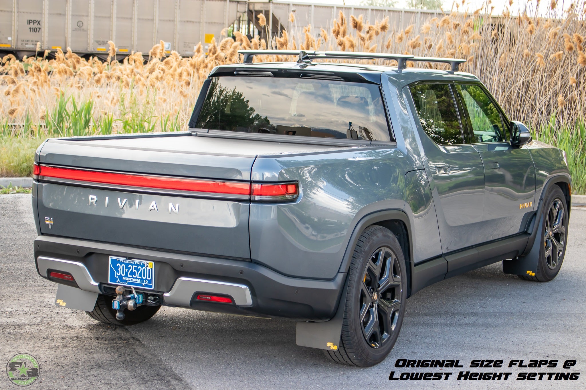 Rivian R1T 2022+ Mud Flaps — RokBlokz