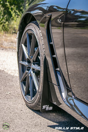 2022 Toyota GR86 FT Rokblokz Rally Style Mud Flaps - front