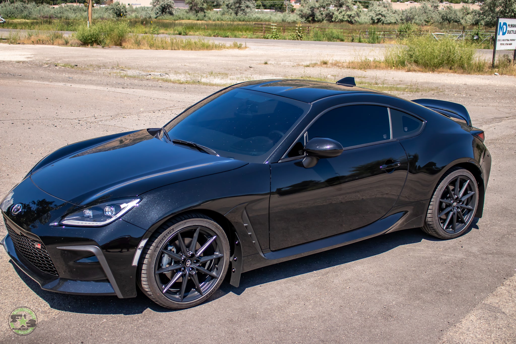 Toyota GR86 2022+ Rally Mud Flaps — RokBlokz