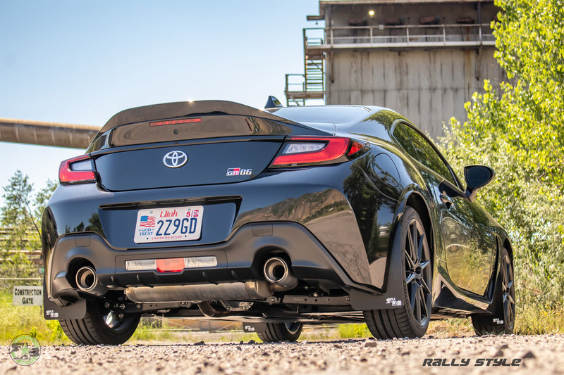 2022 Toyota GR86 FT Rokblokz Rally Style Mud Flaps - rear