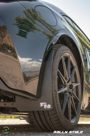 2022 Toyota GR86 FT Rokblokz Rally Style Mud Flaps-rear side