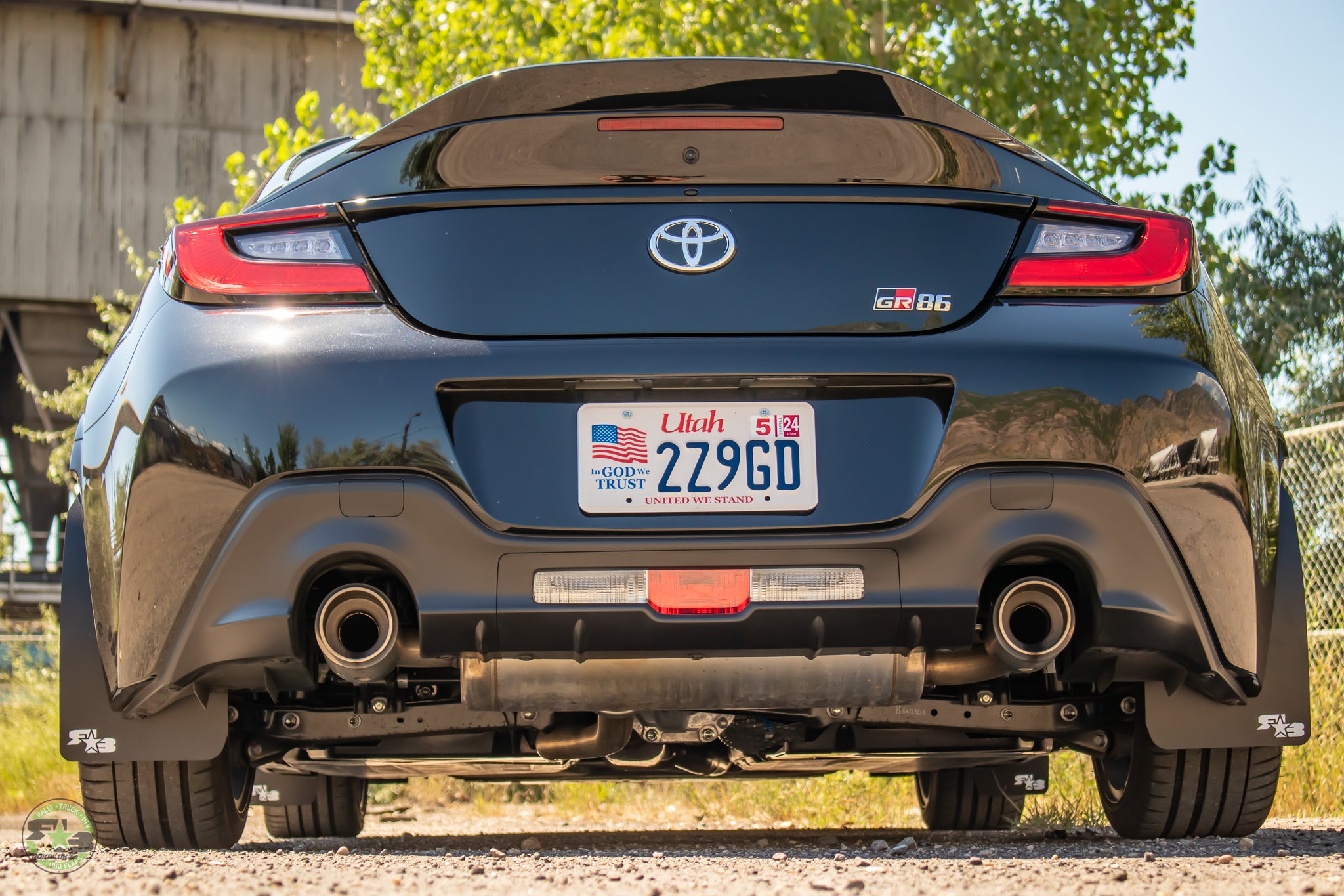 Toyota GR86 2022+ Rally Mud Flaps — RokBlokz