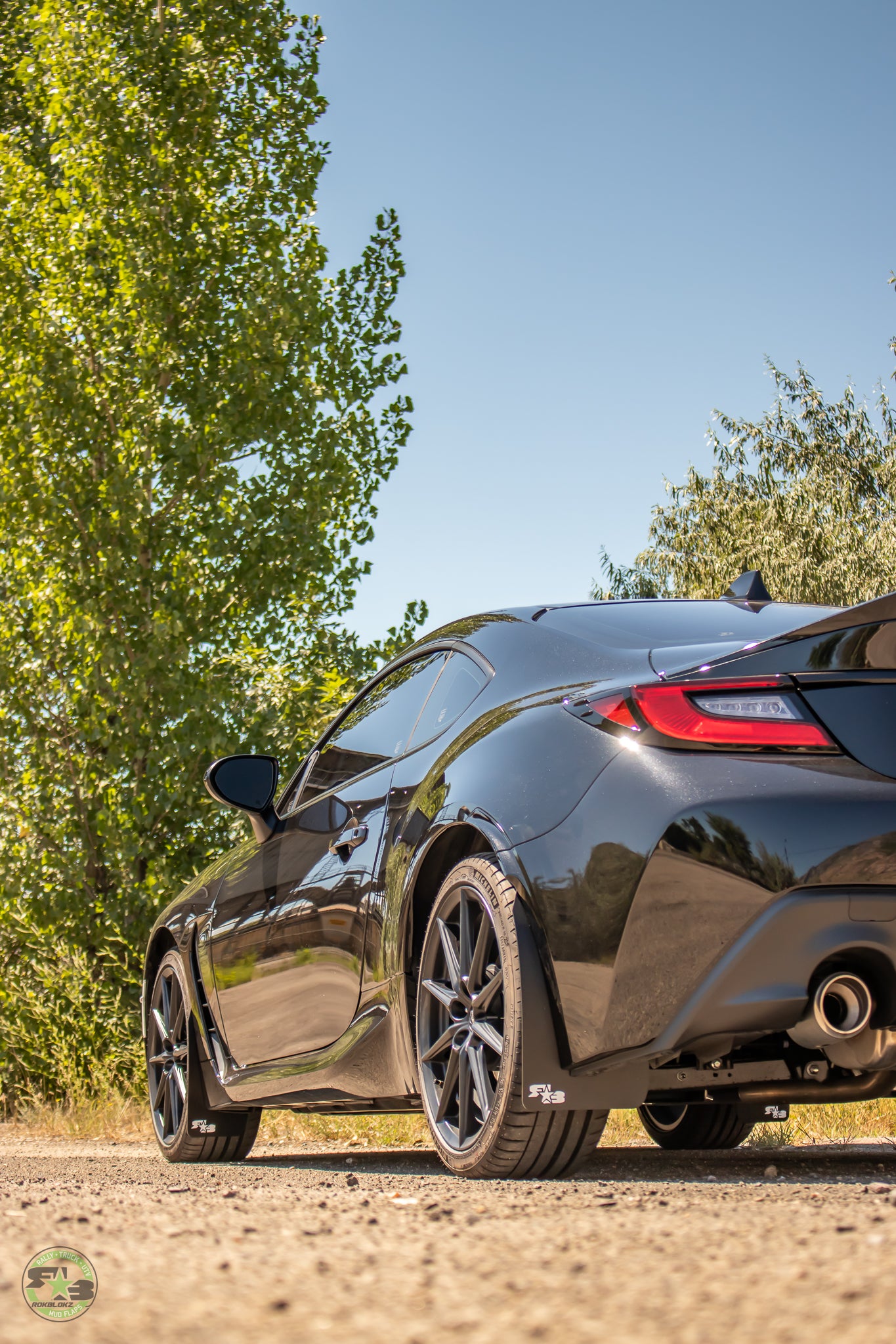 Toyota GR86 2022+ Rally Mud Flaps — RokBlokz