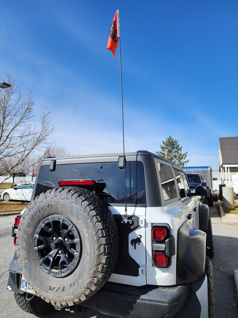 Tailgate Billet Flag Mount for 2022+ Bronco Raptor