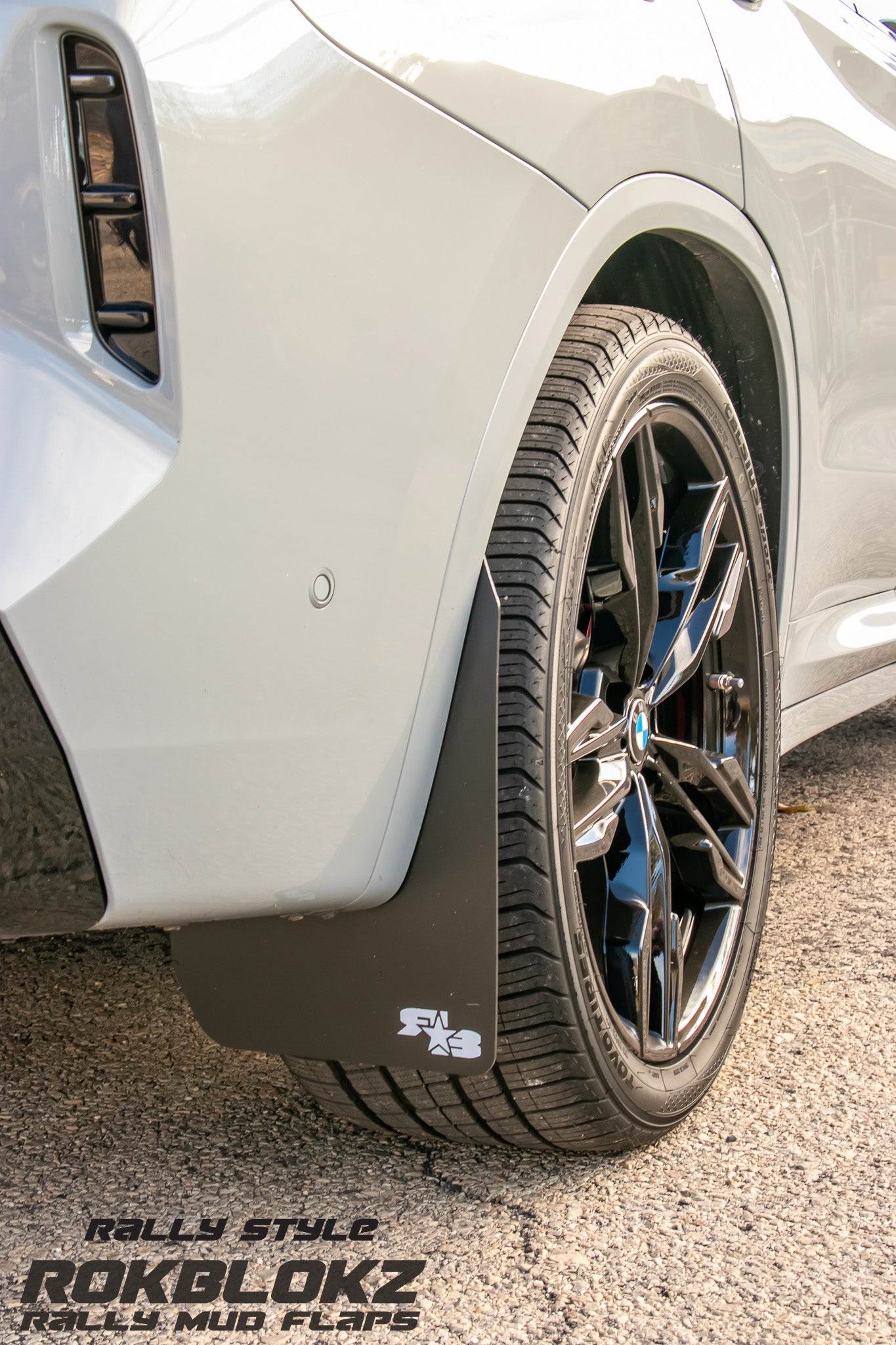BMW X3 M40i 2022-2024 Rally Mud Flaps — RokBlokz