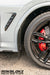 2023BMW X3 M4.0i Ft Rokblokz Rally Mud Flaps showing inside wheel well