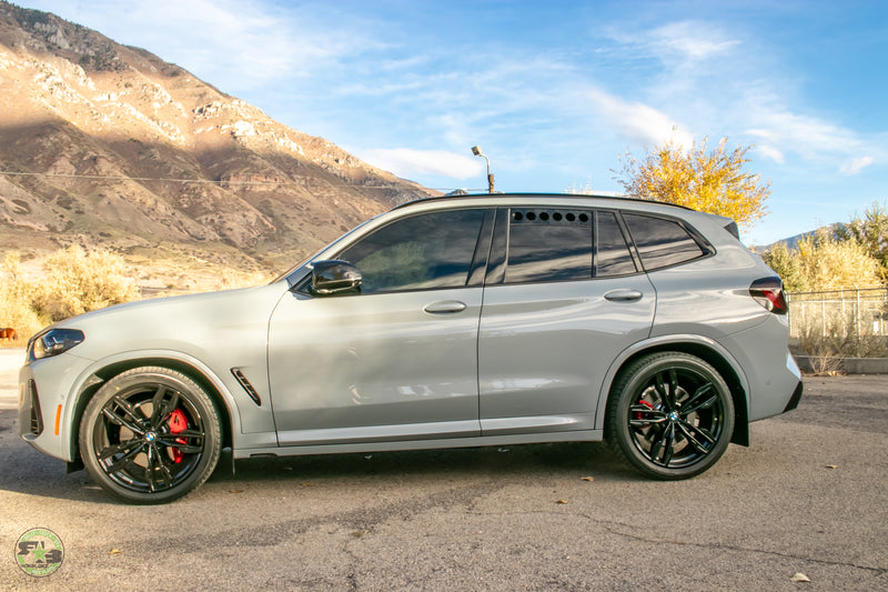 2023 BMW X3 M Featuring Rokblokz Window Vents 5
