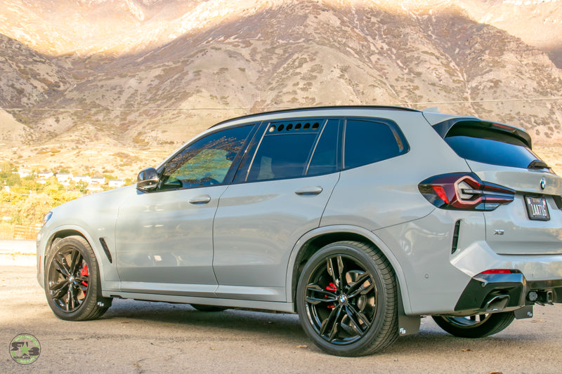 2023 BMW X3 M Featuring Rokblokz Window Vents