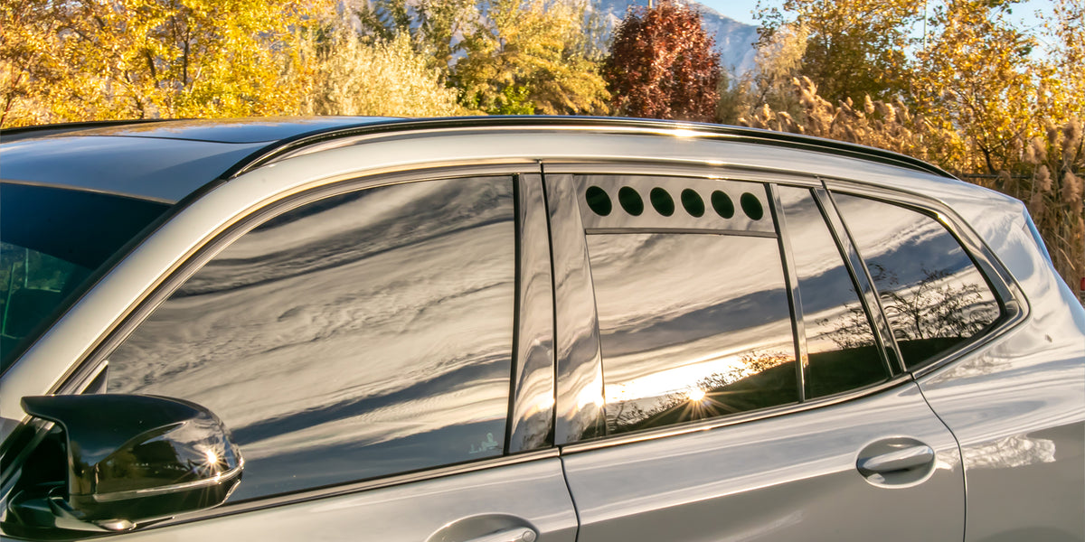 NAGD Left Rear Vent Window Glass For BMW X3 2004-2010 - Driver Side, Privacy Tint