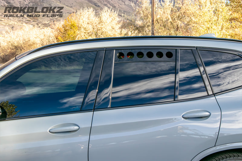 2023 BMW X3 M Featuring Rokblokz Window Vents 3