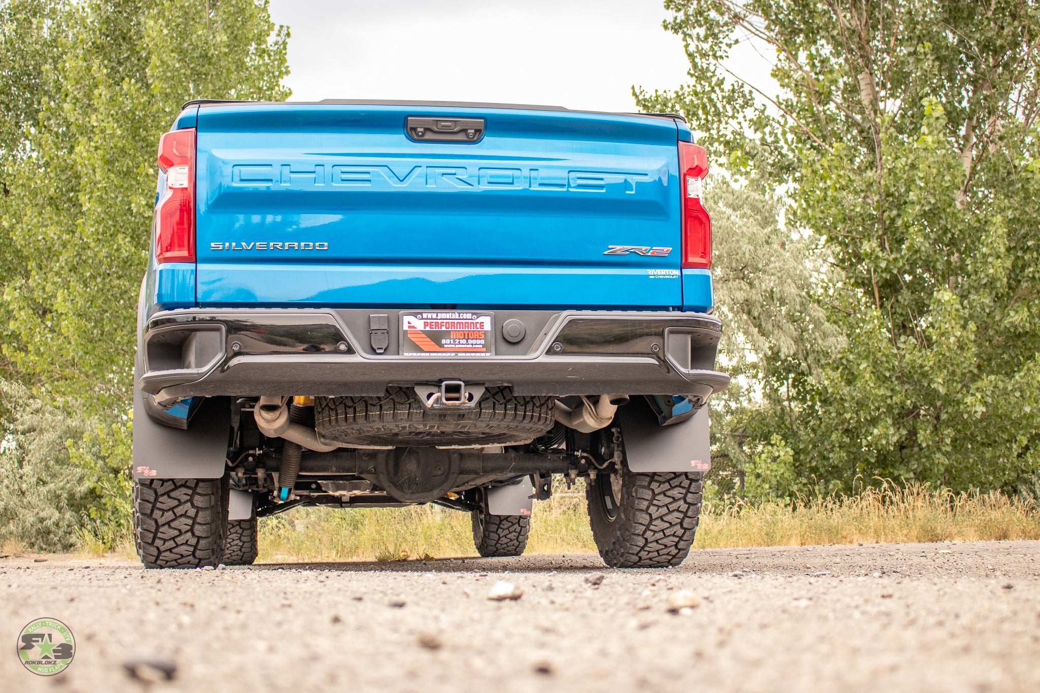 Chevrolet Silverado 1500 ZR2 2022+ Mud Flaps — RokBlokz
