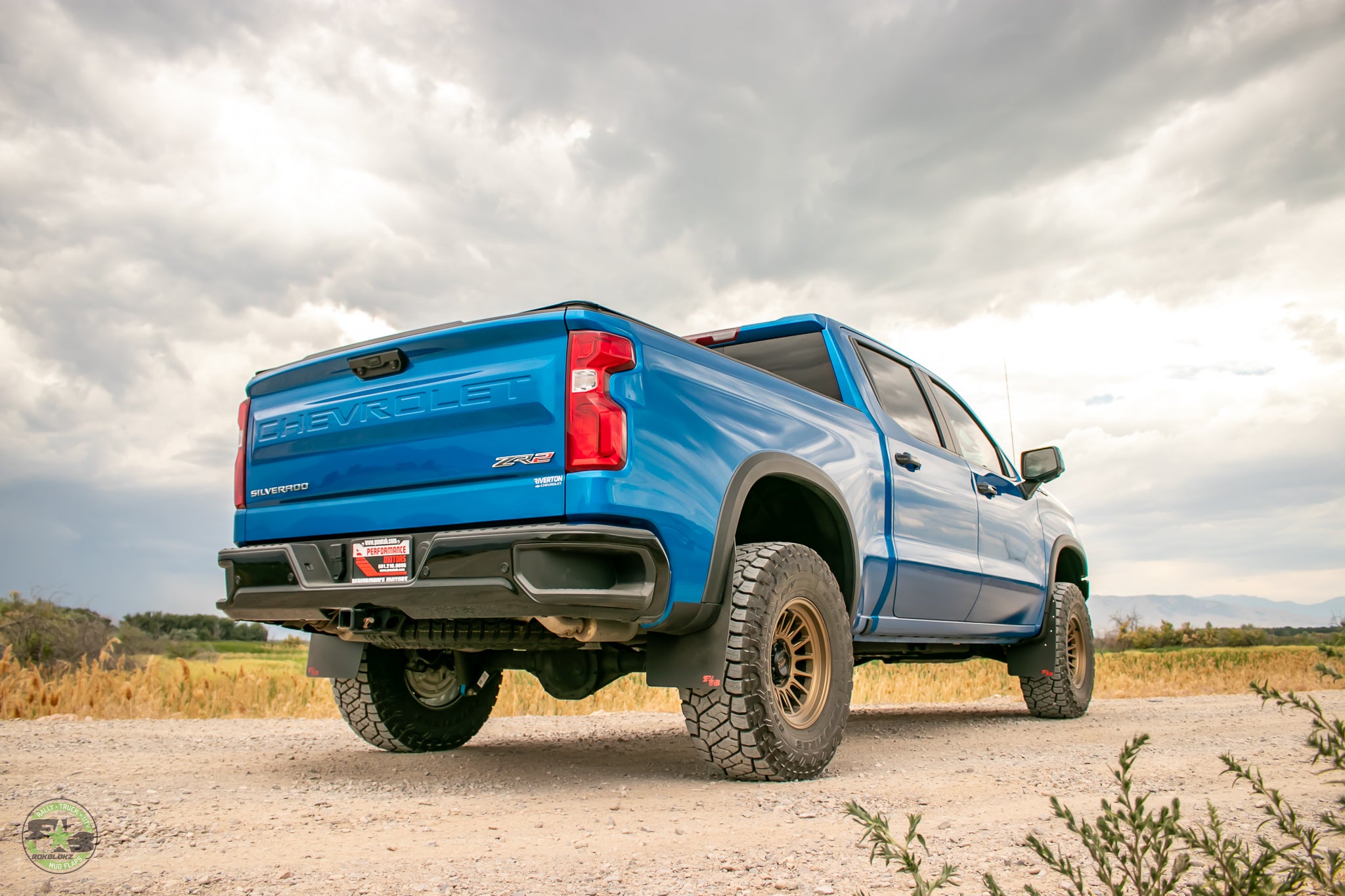 Chevrolet Silverado 1500 ZR2 2022+ Mud Flaps — RokBlokz