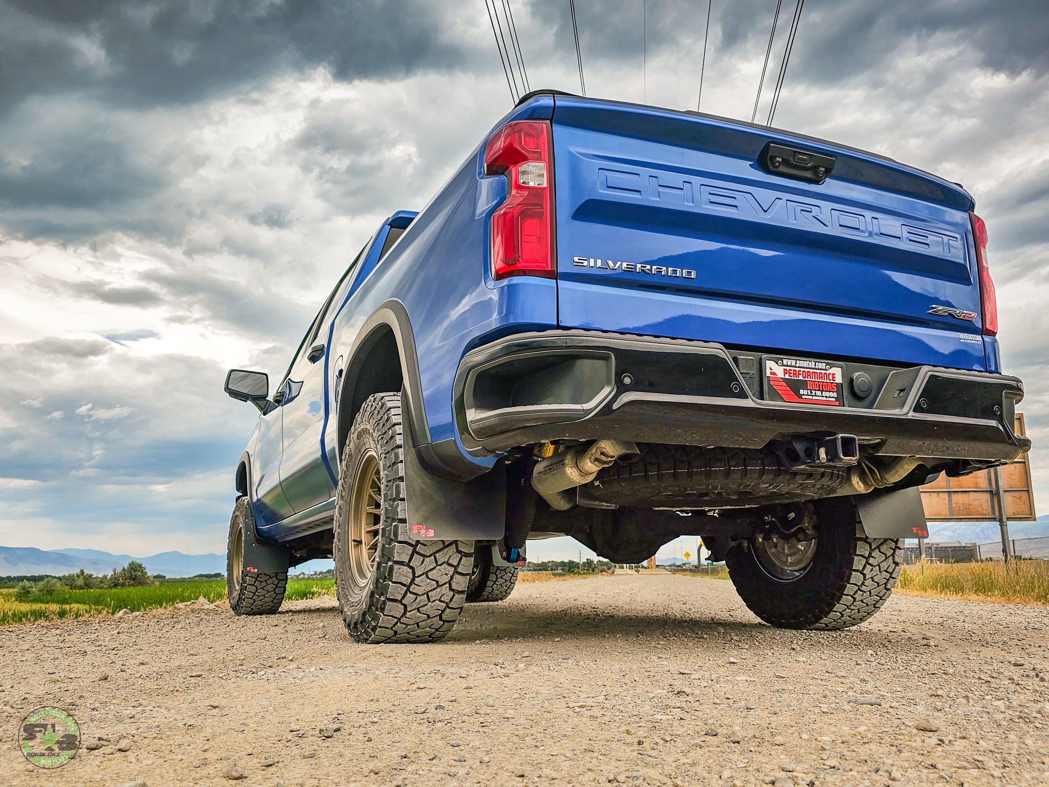 Chevrolet Silverado 1500 ZR2 2022+ Mud Flaps — RokBlokz