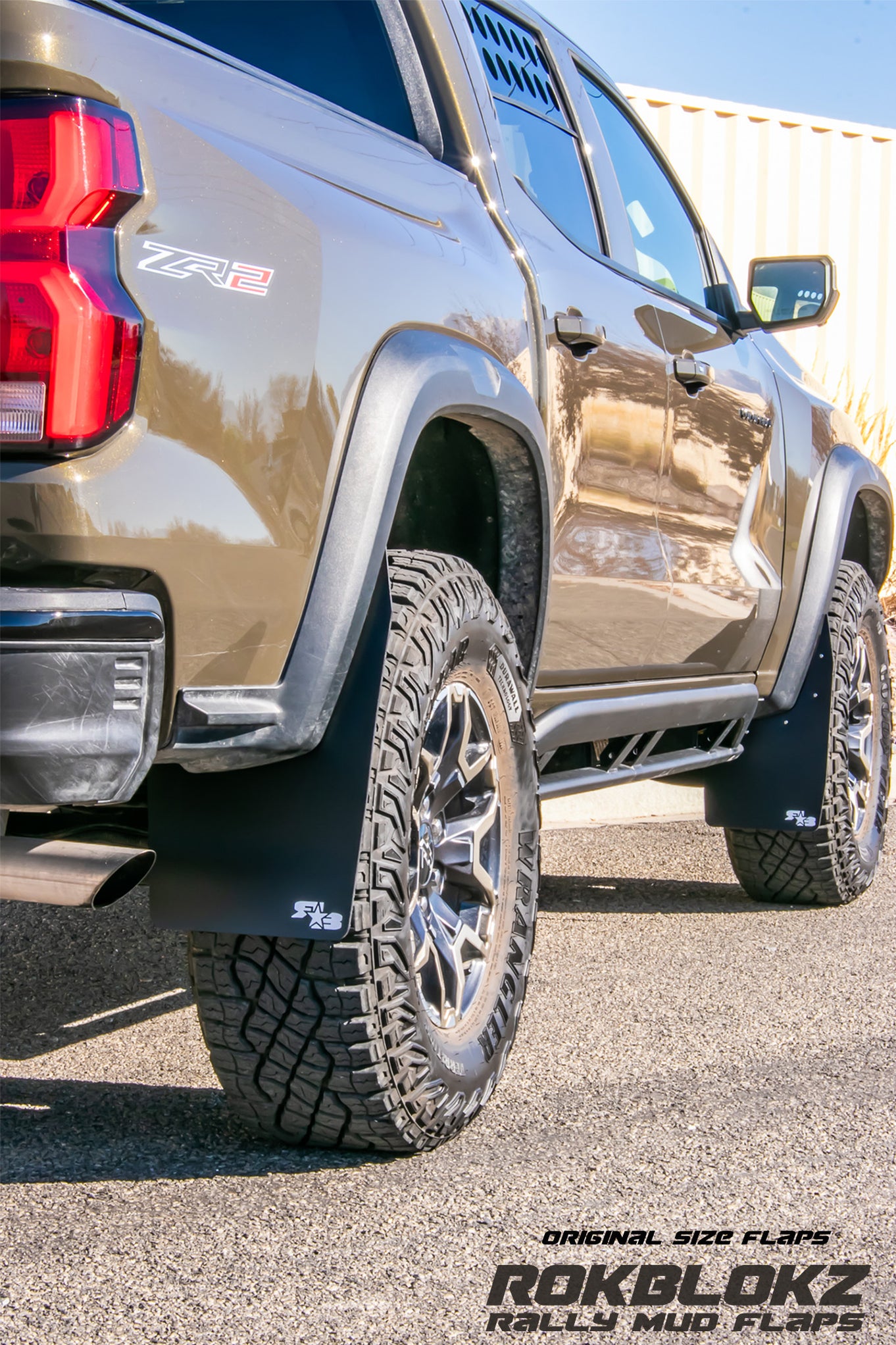 Chevrolet Colorado ZR2 2023+ Mud Flaps — RokBlokz