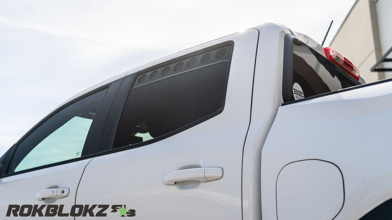 2023 GMC Canyon Featuring Rokblokz Single Row Window Vents.1