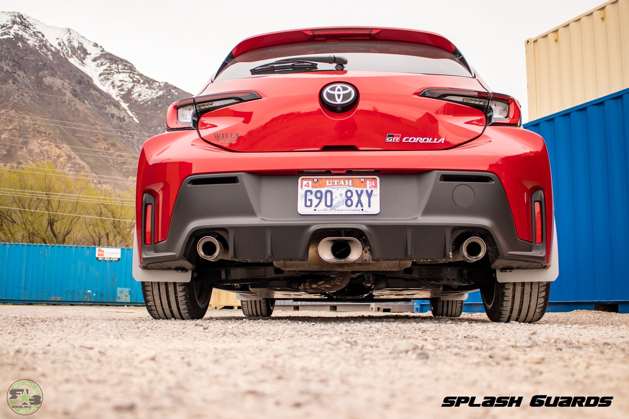 Toyota GR Corolla 2023+ Splash Guards — RokBlokz