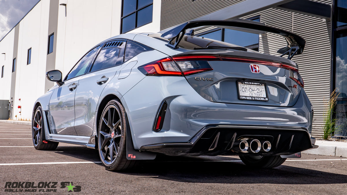 Honda Civic Type R (FL5) 2023+ Rally Mud Flaps — RokBlokz