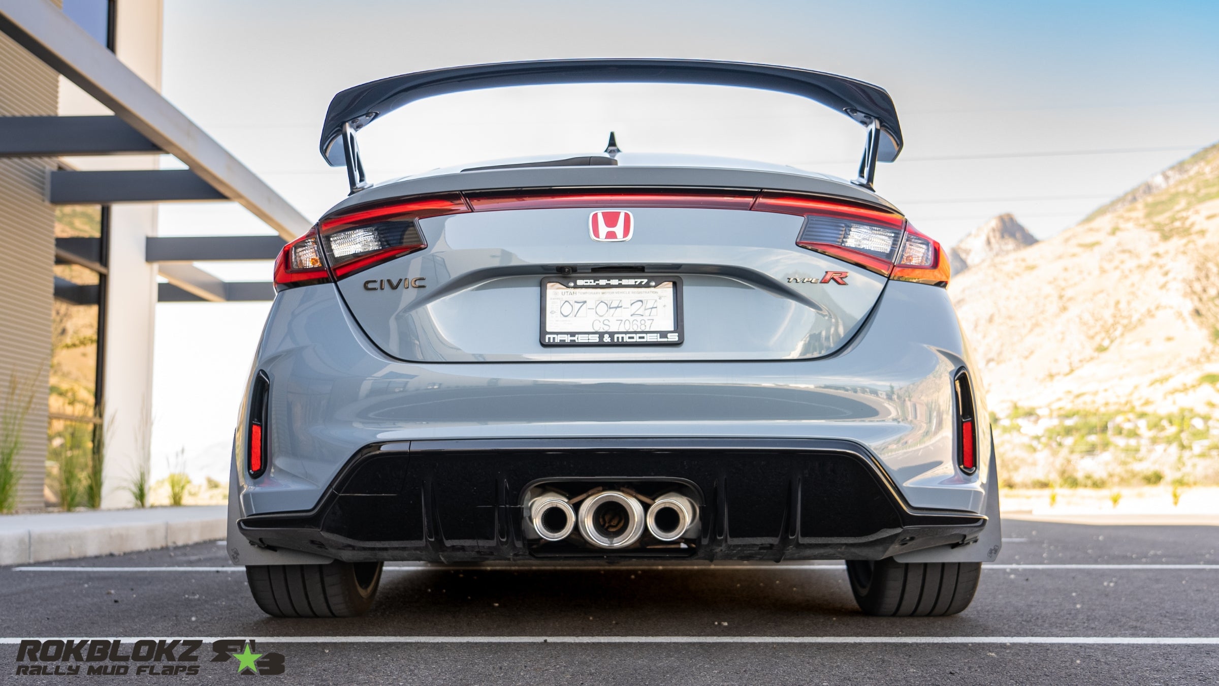 Honda Civic Type R (FL5) 2023+ Splash Guards — RokBlokz