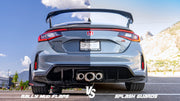 2023 Honda Civic Type R featuring Rokblokz splash guard VS Rally Mud flaps