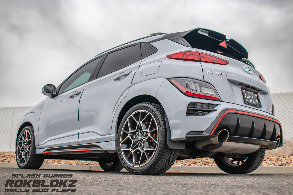 kona様　　専用 Hyundai Kona 2018-2023 Splash Guards — RokBlokz