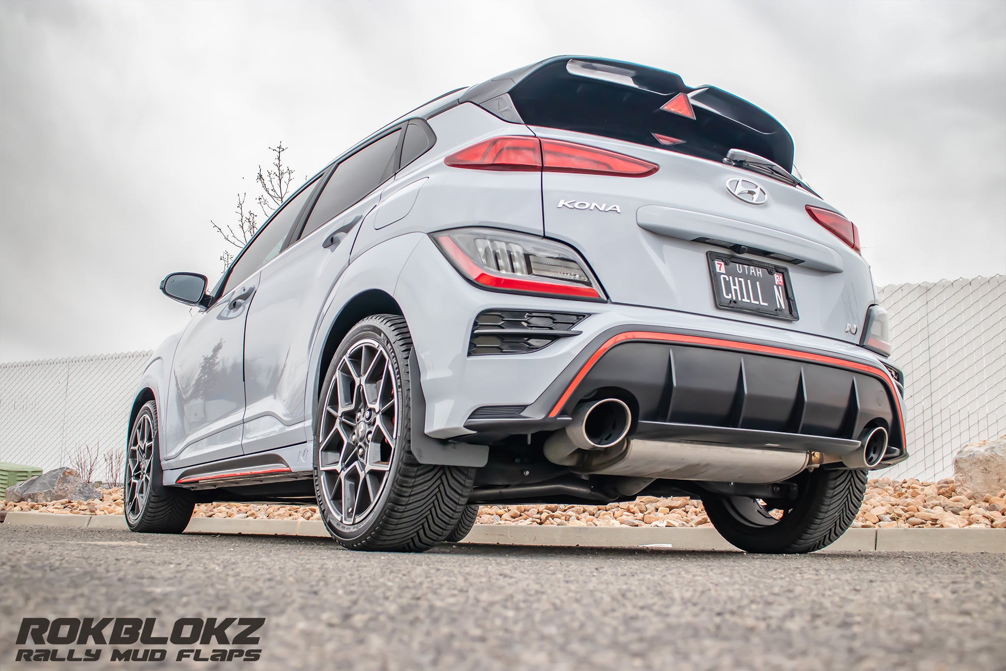 Hyundai Kona 2018-2023 Splash Guards — RokBlokz