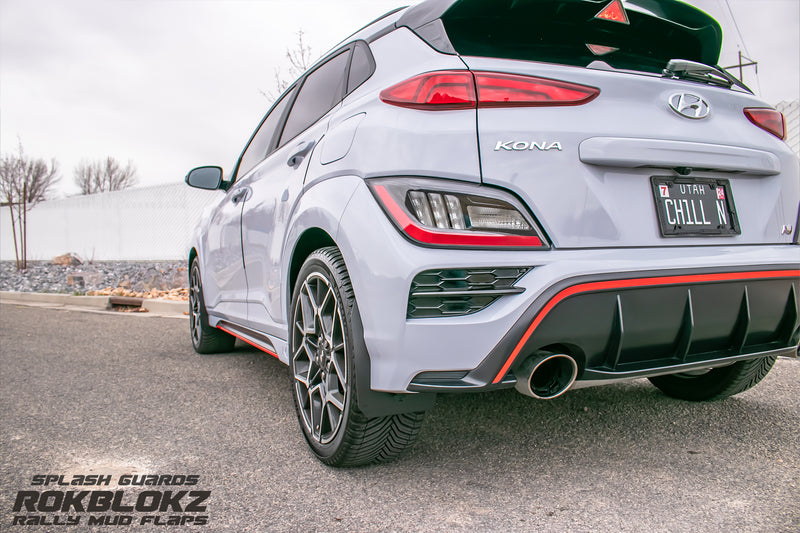 Hyundai Kona 2018-2023 Splash Guards