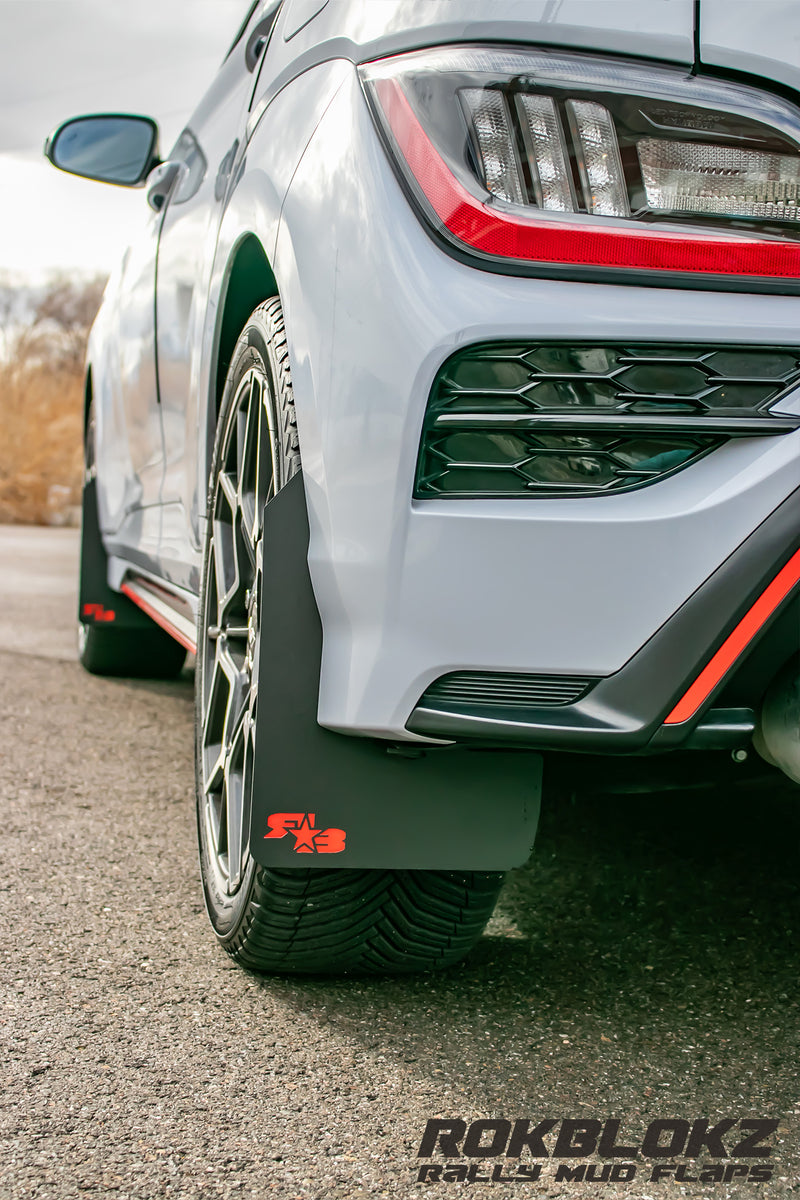 Hyundai Kona 2018-2023 Rally Mud Flaps