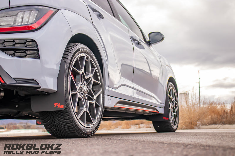 Hyundai Kona 2018-2023 Rally Mud Flaps