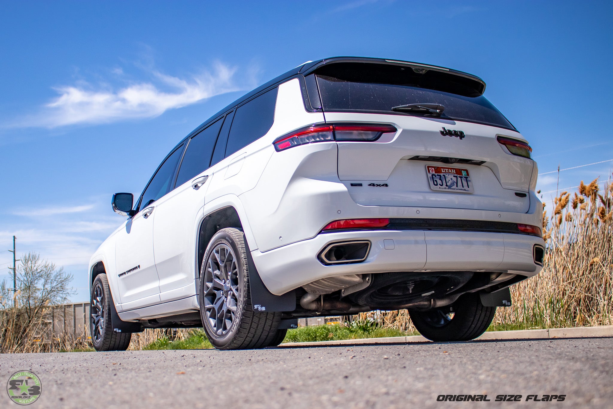 Jeep Grand Cherokee L (WL) 2021+ Mud Flaps — RokBlokz