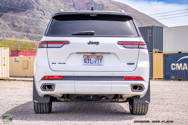 2023 Jeep Grand Cherokee L Summit ft. Rokblokz Mud Flaps - Rear View 