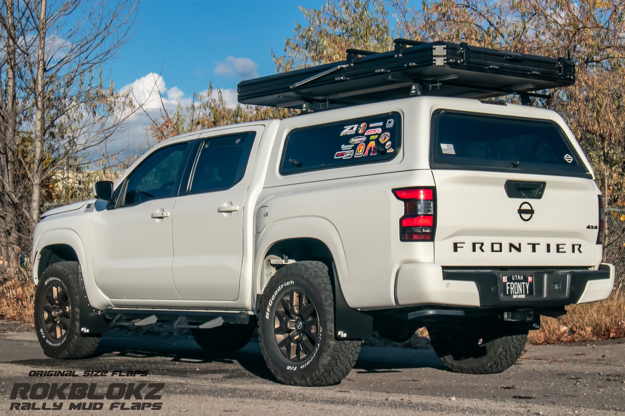 メルポックル Nissan Frontier SV 2022+ Mud Flaps — RokBlokz