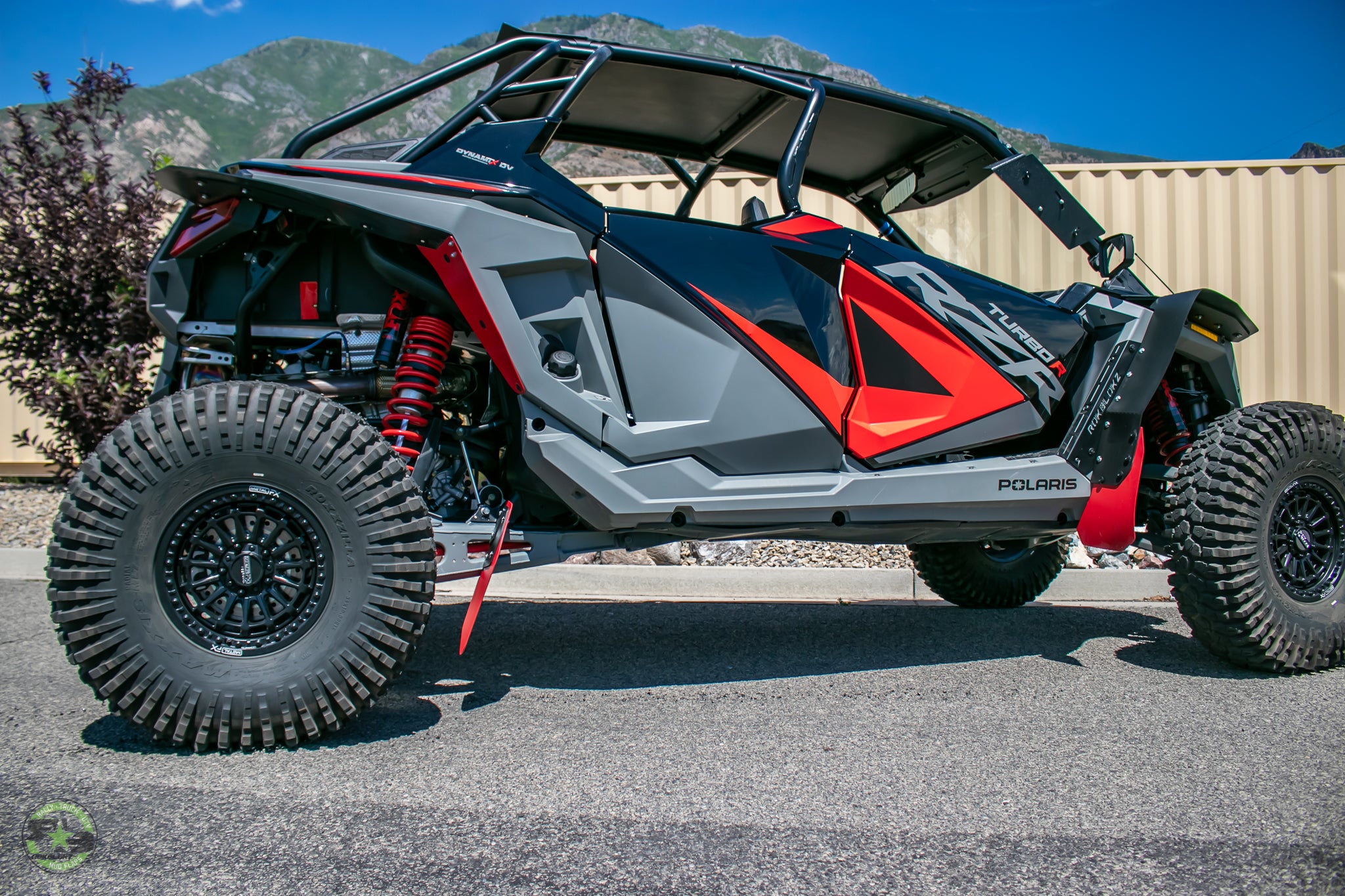 Polaris RZR Turbo R 2022+ Trailing Arm Mud Flaps/Guards — RokBlokz