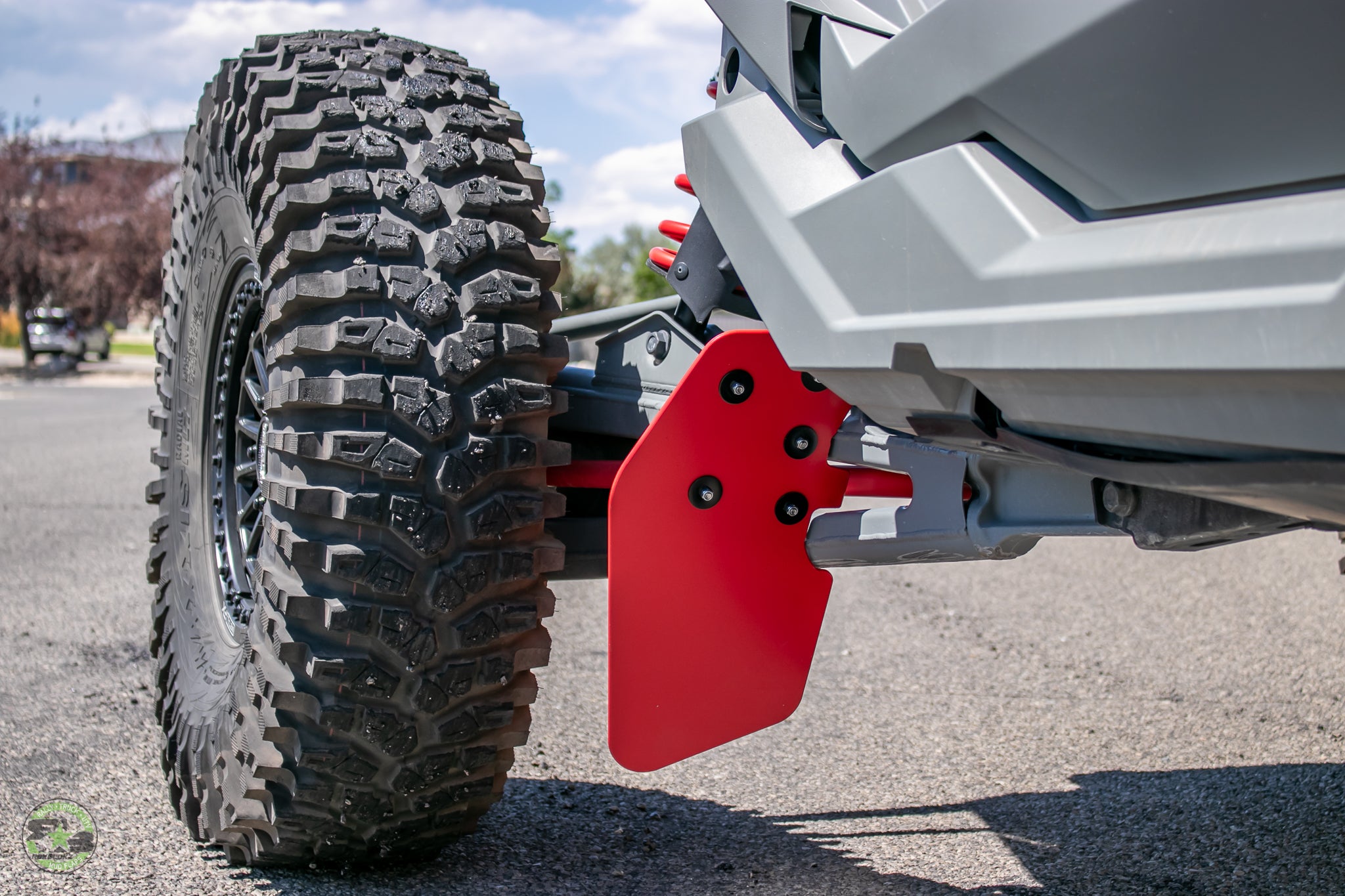 Polaris RZR Turbo R 2022+ Trailing Arm Mud Flaps/Guards — RokBlokz