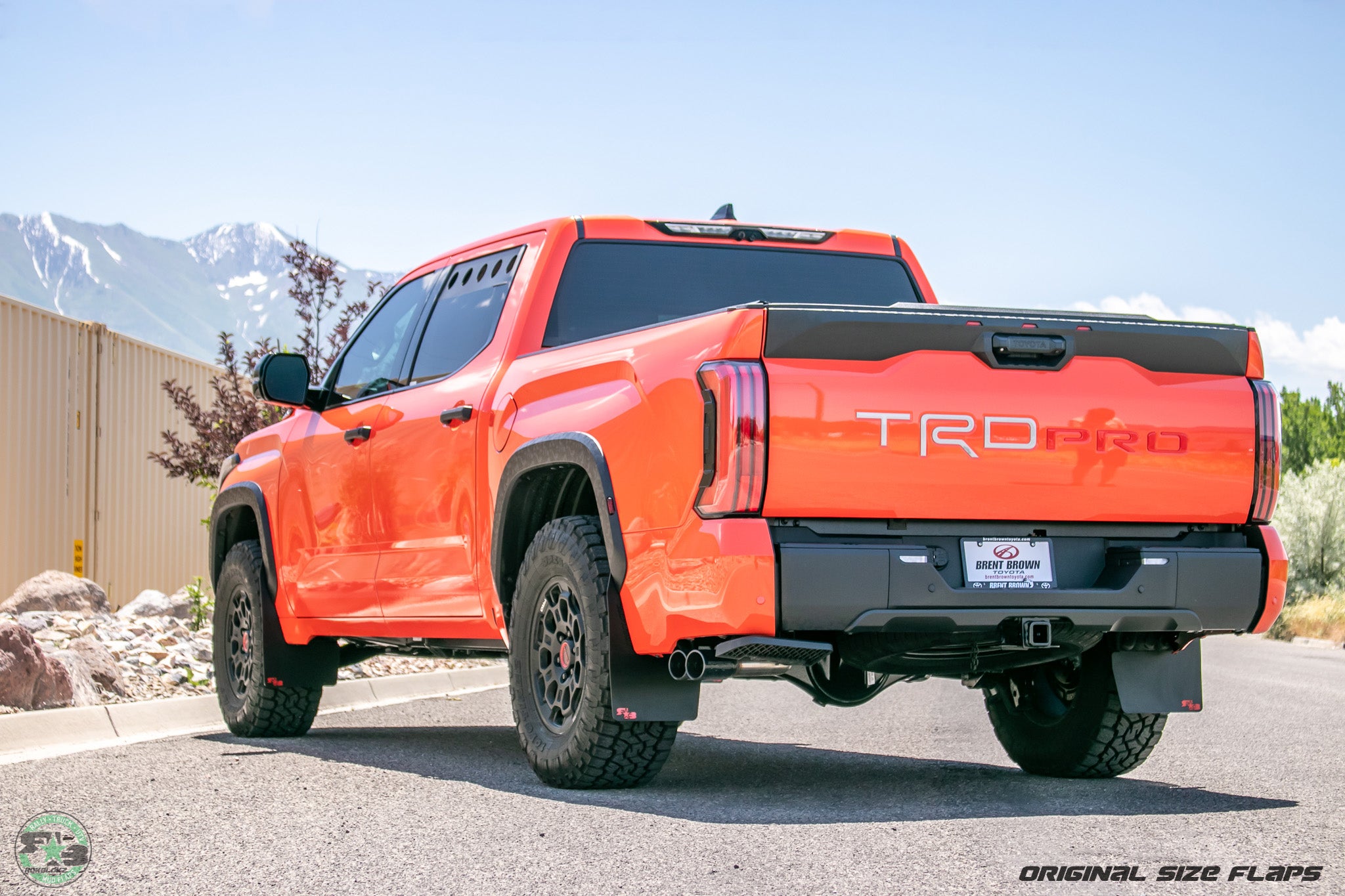Toyota Tundra 2022+ Mud Flaps — RokBlokz