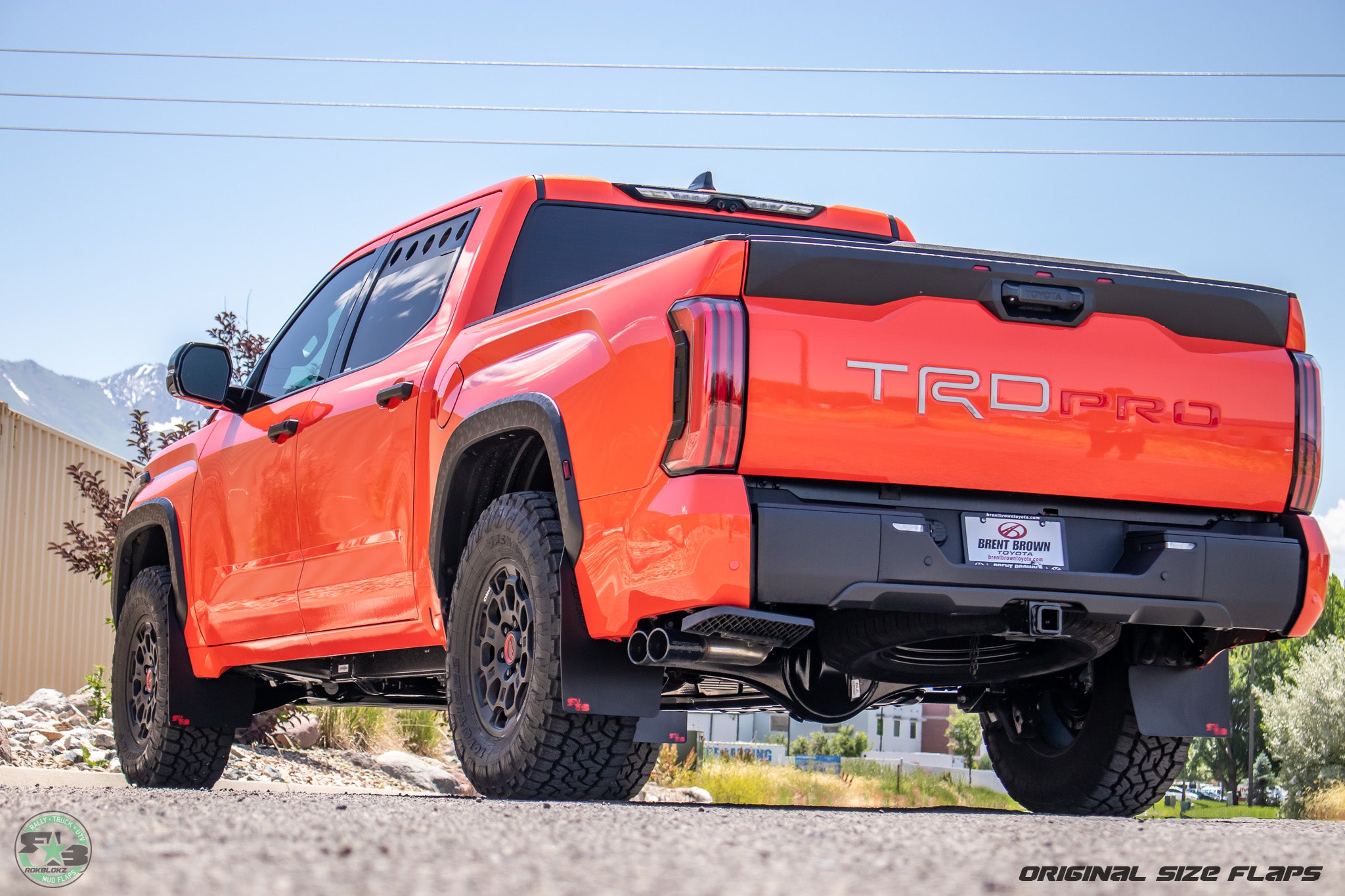 Toyota Tundra 2022+ Mud Flaps — RokBlokz