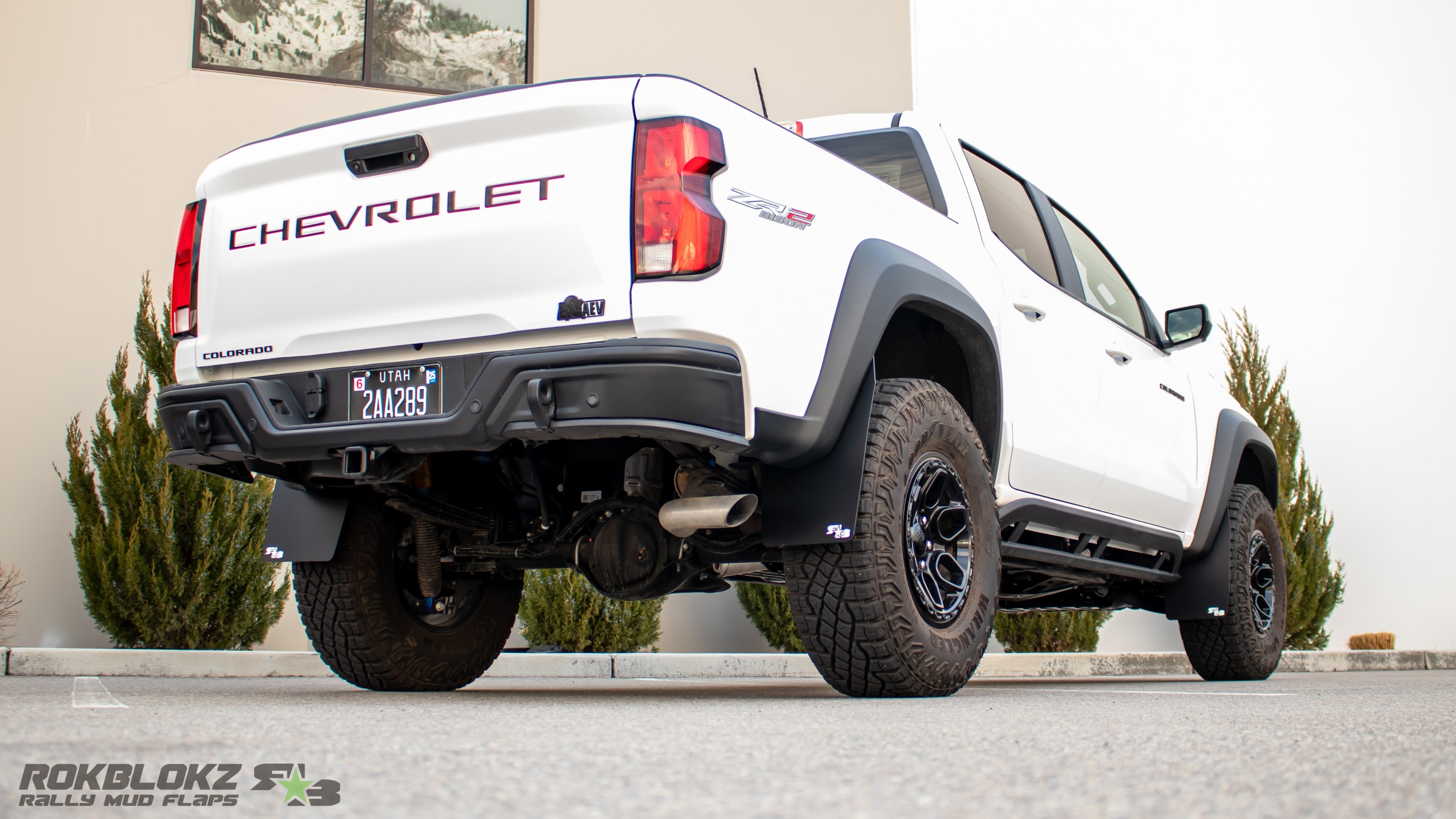 Chevrolet Colorado ZR2 Bison 2024+ Mud Flaps — RokBlokz