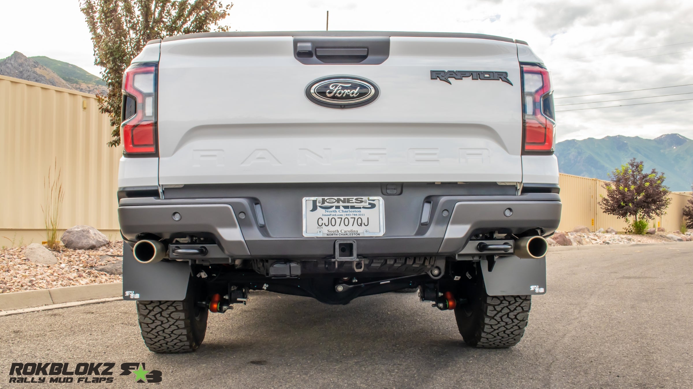 Ford Ranger RAPTOR 2024+ Mud Flaps — RokBlokz